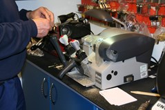Our tooling setup allows us to duplicate all types of keys
